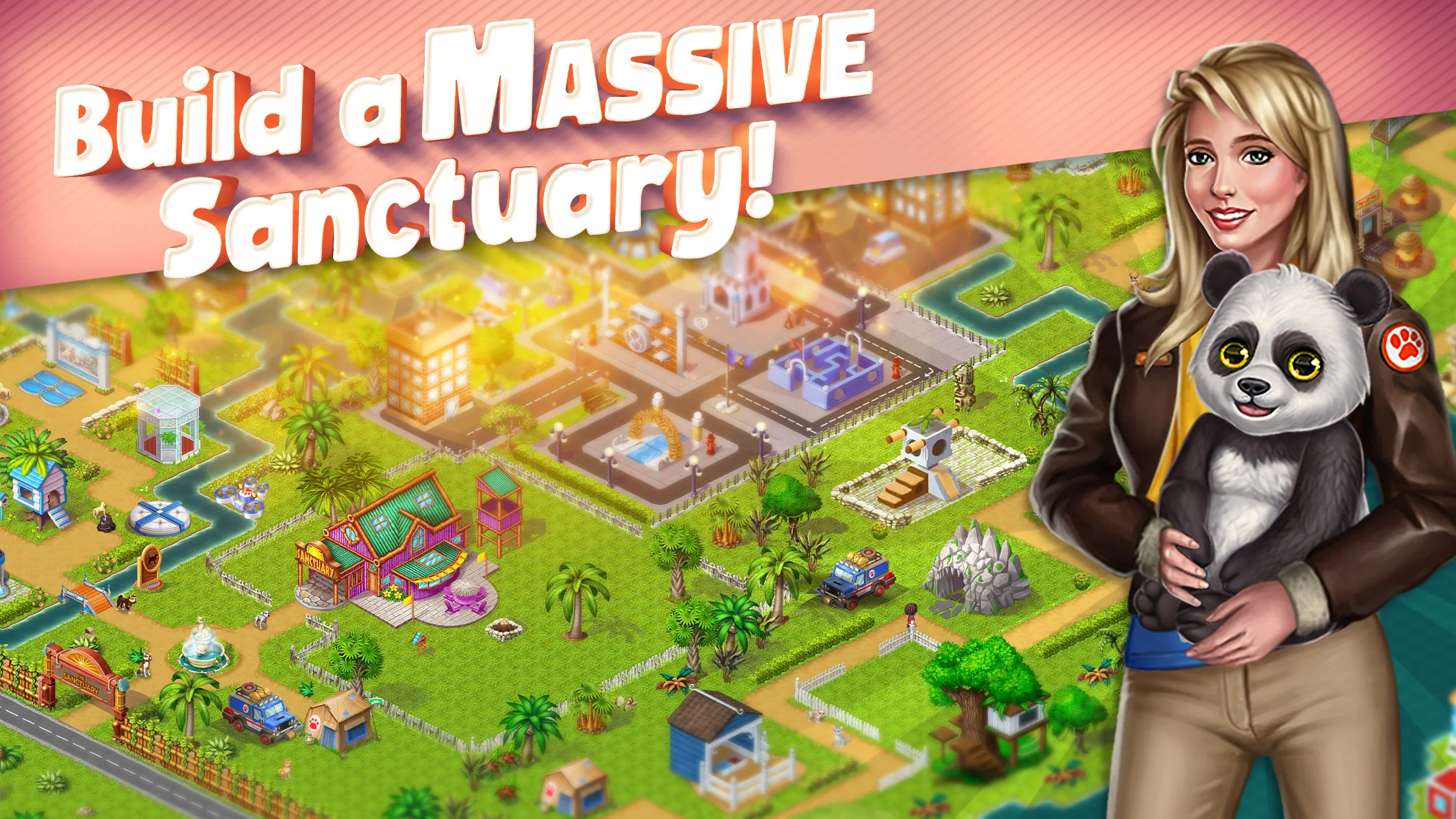 Nahaufnahme geretteter Tiere im Dipleons Tierheim